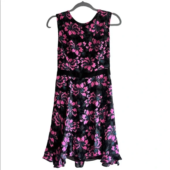 milly of new york silk dress Milly Of New York Women's Multi-Color